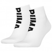 Чоловічі шкарпетки Puma Men Logo Quarter 2P білий
