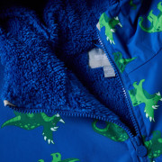Дитяче водонепроникне пальто Regatta Junior Changing Robe Olymp Blue Dino