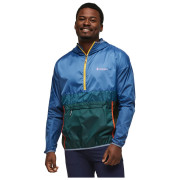 Чоловіча куртка Cotopaxi Teca Half-Zip Windbreaker синій/зелений Thumbs Up