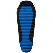 Пуховий спальник Warmpeace Viking 300 210 cm wide синій blue/grey/black