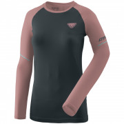 Жіноча футболка Dynafit Alpine Pro Long Sleeve Shirt Women рожевий/зелений