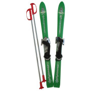 Дитячі лижі Yate Дитячі лижі 90 см Carving set зелений Green