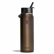 Термос Hydro Flask 32 Oz Lightweight Wide Flex Straw Cap коричневий Obsidian