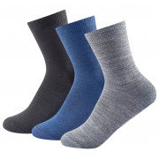 Ponožky Devold Daily light sock 3PK černá/modrá Indigo mix