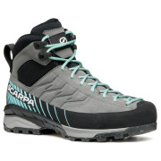 Жіночі трекінгові черевики до щиколотки Scarpa Mescalito Trk 2 Gtx Wmn сірий/синій Midgray - Aqua