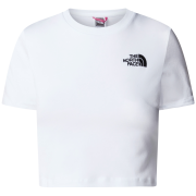 Жіноча футболка The North Face Essential Cropped Slim Short Sleeve Tee білий TNF WHITE