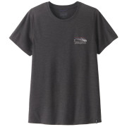 Жіноча футболка Patagonia Women's Capilene® Cool Trail Shirt - Stratapeaks чорний Ink Black