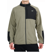 Чоловіча толстовка 4F Fleece M480 хакі/чорний Khaki