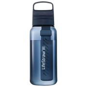 Фільтруюча пляшка LifeStraw Go 2.0 Water Filter Bottle 1L темно-синій Aegean Sea