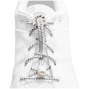 Шнурки для взуття Lock Laces Original білий White