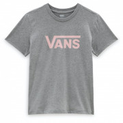 Жіноча футболка Vans Wm Drop V Ss Crew-B сірий/рожевий
