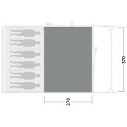 Килимок до намету Outwell Cozy Carpet Denver 6