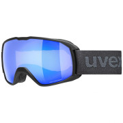 Лижна маска Uvex Xcitd CV чорний black matt SL/blue-green
