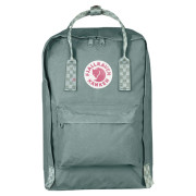 Рюкзак Fjällräven Kanken 15" світло-зелений FrostGreenChessPattern