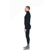 Чоловіча функціональна футболка Devold Adventure Merino 190 H.Neck Man