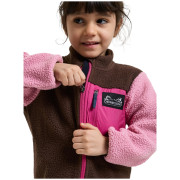 Дитяча толстовка Didriksons Anten Kids Fullzip 2 Oyster Pink