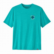 Чоловіча футболка Patagonia M's Cap Cool Daily Graphic Shirt блакитний