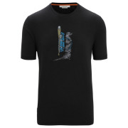 Чоловіча футболка Icebreaker Men Central Classic SS Tee Otter Paddle чорний
