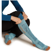 Жіночі шкарпетки Icebreaker Women Merino Blend Ski+ Medium OTC Mountain Contour