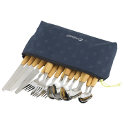 Набір столових приборів Outwell Calella Pouch Cutlery Set коричневий Black