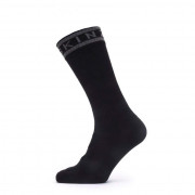 Непромокаючі шкарпетки SealSkinz Scoulton чорний/сірий