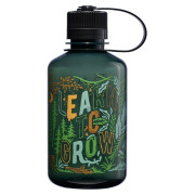 Пляшка Nalgene Narrow Mouth Wild Expressions 500 ml зелений Jade 'Learn 2 Grow'