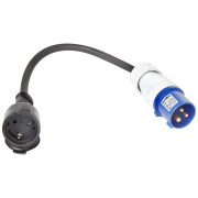 Адаптер для розетки в автомобіль Brunner Adaptor CEE/Schuko 30 cm чорний