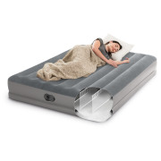 Надувний матрац Intex Queen Dura-Beam Prestige Mid-Rise USB Pump