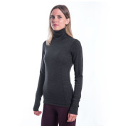 Жіноча функціональна футболка Sensor Merino Bold Roll Neck dl.rukáv