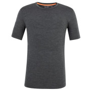 Чоловіча функціональна футболка Salewa Pure Eagle Amr M Smles Tshirt. темно-сірий