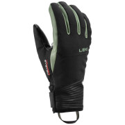 Жіночі гірськолижні рукавички Leki Sparrow 3D Women чорний/зелений black-dusty green