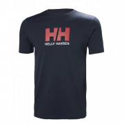 Чоловіча футболка Helly Hansen Hh Logo T-Shirt темно-синій