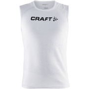 Pánské funkční tílko Craft Mesh Superlight bílá WHITE PRINT