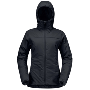 Жіноча зимова куртка Norrona femund thermo60 Zip Hood чорний Caviar Black