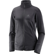 Dámská mikina Salomon Discovery Fz W černá Black/Heather