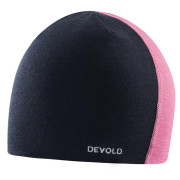 Шапка Devold Sport Cap чорний/рожевий