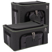 Ящик для зберігання Bo-Camp Storage box set foldable M+L чорний