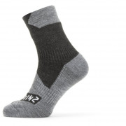 Непромокаючі шкарпетки SealSkinz Bircham чорний/сірий