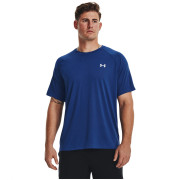Чоловіча функціональна футболка Under Armour Tech Reflective SS синій/білий