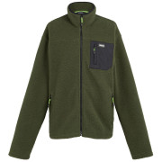 Чоловіча функціональна толстовка Regatta Frankie Borg Fleece хакі/чорний Dark Khaki