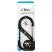Допоміжний карабін Nite Ize S-Biner Stainless Steel #4 чорний Černá