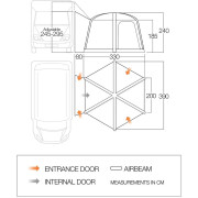 Приставний намет Vango Airhub Hexaway II Tall
