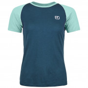 Жіноча футболка Ortovox 120 Tec Fast Mountain Ts W modrá/světle modrá