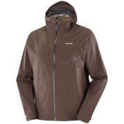 Чоловіча куртка Salomon Bonatti Waterproof Jacket M коричневий Coffee Bean