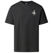 Чоловіча футболка The North Face U Powder Days Relaxed S/S Tee-Graphic темно-сірий Asphalt Grey