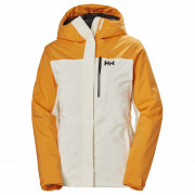 Жіноча гірськолижна куртка Helly Hansen W Snowplay Jacket білий/помаранчевий