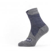 Непромокаючі шкарпетки SealSkinz Bircham сірий/синій