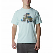 Чоловіча футболка Columbia Men'S Sun Trek Short Sleeve Graphic Tee синій
