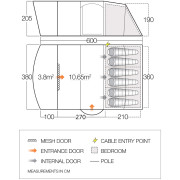 Намет Vango Langley 600 XL