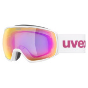 Лижна маска Uvex Victorious CV білий WHITE MATT SL/MIRROR PINK-GREEN S2
